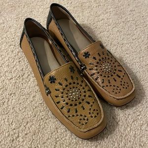 Brighton Kafka Leather Loafer